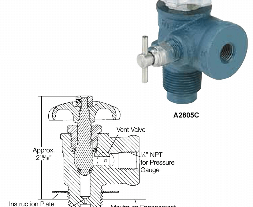 Válvula de punto alto A2805C